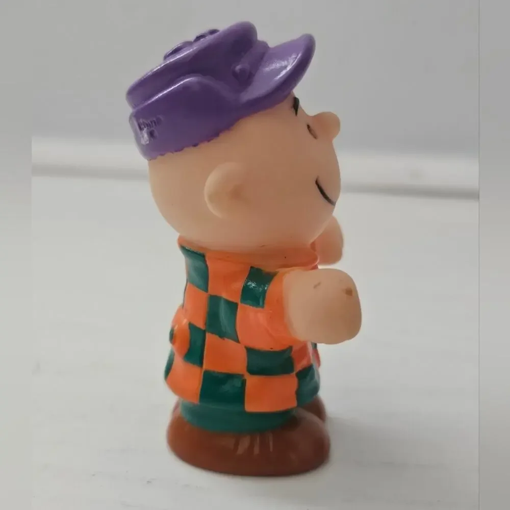 Vintage 1966 Peanuts Charlie Brown PVC Toy Figure ~ United Feature Syndicates - Picture 2 of 7